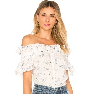 Rebecca Taylor Off-shoulder top